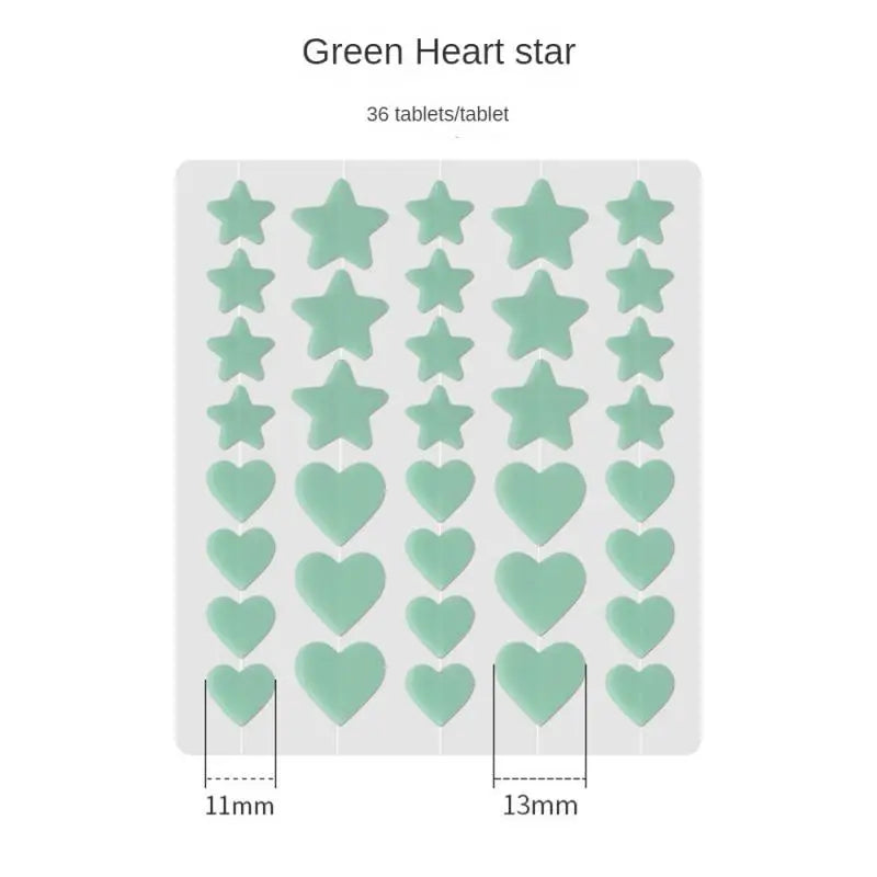 New Star Pimple Patch Acne Colorful Invisible Acne Removal Skin Care Stickers Concealer Face Spot Beauty Skin Care Tool