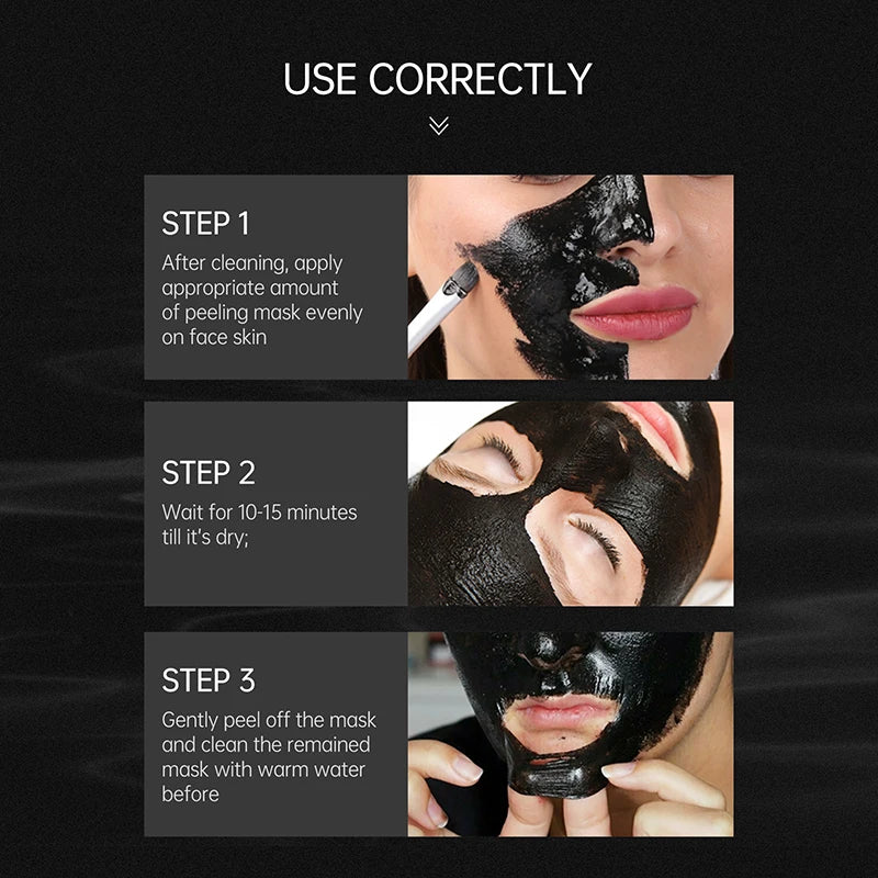 Blackhead Remover Black Dots Facial Masks NoseBamboo Charcoal Point Pimple Anti Acne Spot Face Skin Care Beauty Health