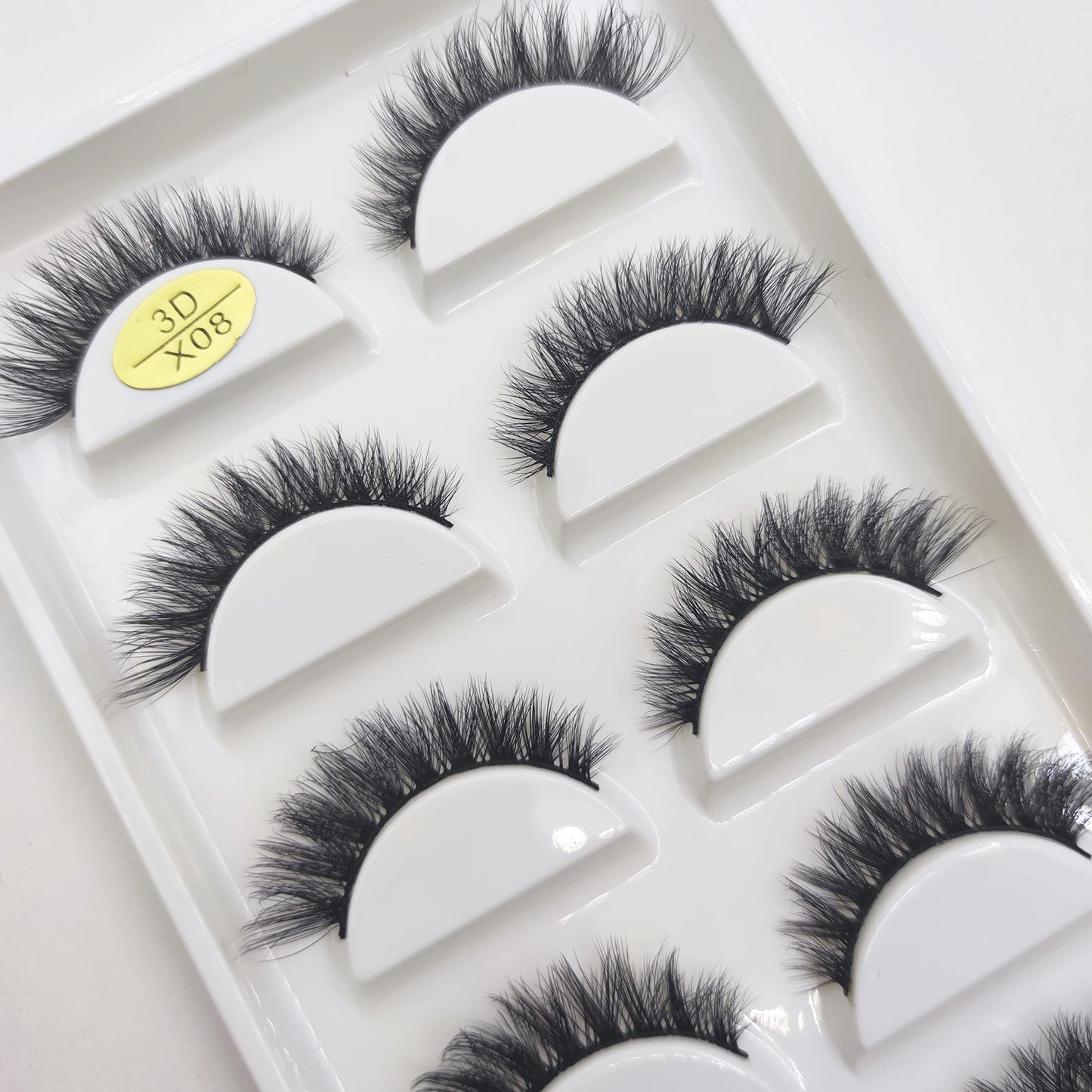 38 Style 5 Pairs Eyelash Natural 3D Mink False Eyelashes Makeup Fake Eye Lashes Faux Cils Make Up Beauty Tools Wholesale