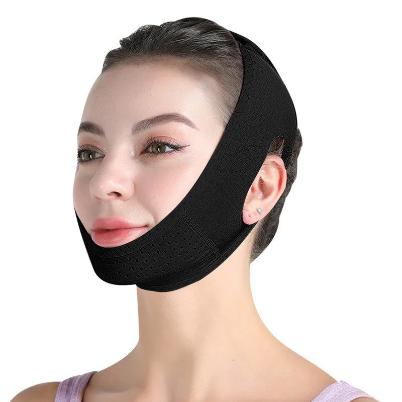 Breathable Face Slimming Bandage Women Chin Cheek Lift Up Belt V Line Face Shaper Facial Massage Strap Skin Care Beauty Tools